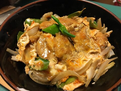 昆布つゆで作る かつ丼